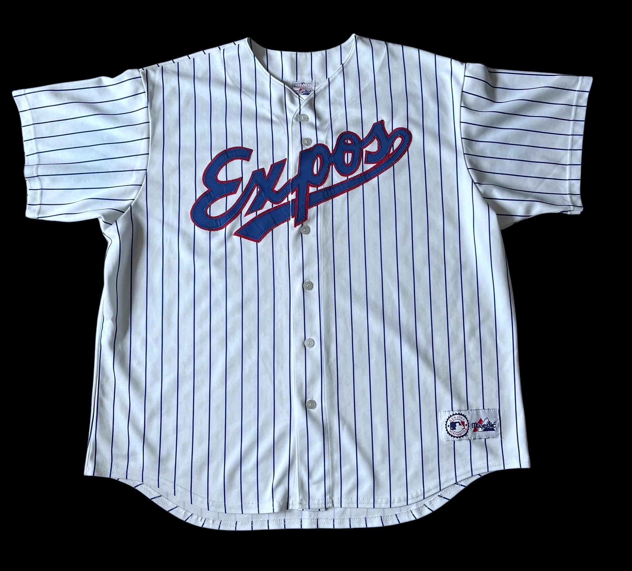 Montreal Expos 1990s Pinstripe Jersey