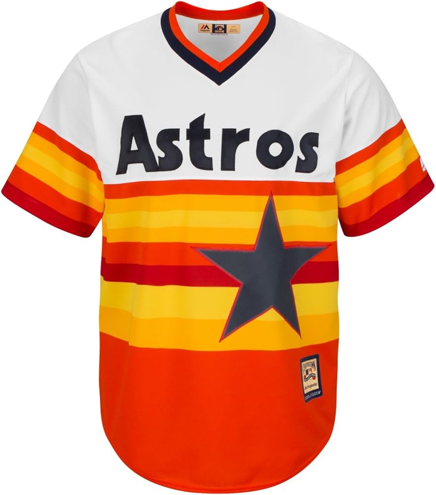 Houston Astros 'Tequila Sunrise' Rainbow Throwback