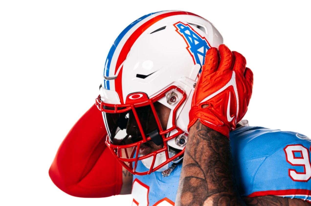 Tennessee Titans 'Oilers' Throwback